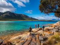 Hiking the stunning Flinders Island coastline |  Lachlan Gardiner